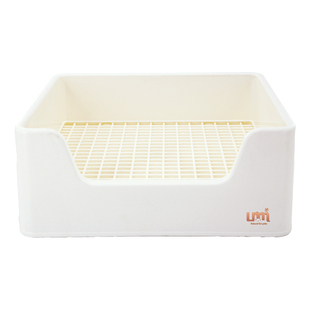 Umi兔子厕所金豆满豪华超大三分体防喷尿高颜值兔兔草架厕所组合