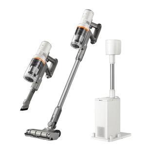 美的无线吸尘器手持大吸力家用车载自集尘吸猫毛防缠F10Station