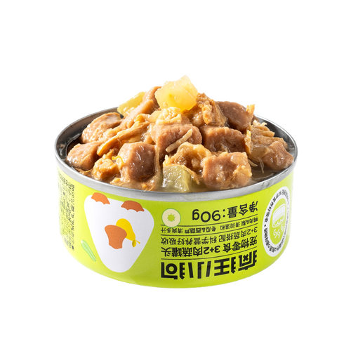 疯狂小狗狗罐头宠物零食罐营养湿粮拌饭中小型犬幼犬鸭肉雪梨补水