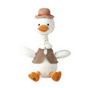 婴儿玩具复读鸭宝宝安抚毛绒鸭子学说话玩偶娃娃儿童节日周岁礼物