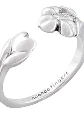 noonoofingers韩系简约花朵戒指