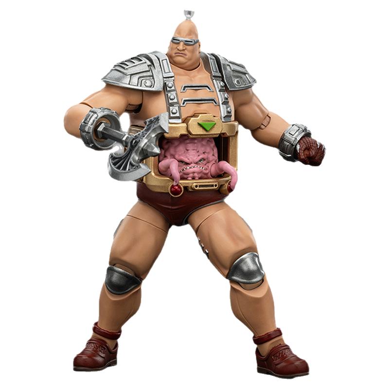 正版授权现货 JOYTOY暗源 忍者神龟 克朗 可动手办模型摆件