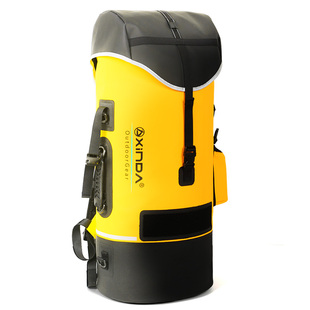 欣达户外全防水攀岩绳包探洞探险溯溪救援溪降速降双肩登山背包