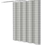 卫生间浴帘防水布套装浴室免打孔窗帘防霉帘子门帘挂帘洗澡隔断帘