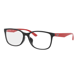 RayBan雷朋光学镜架矩形注塑全框简约文艺男女款近视镜框0RX7124D