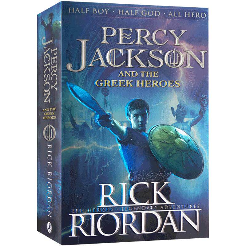 英文原版小说波西杰克逊系列与希腊英雄Percy Jackson and the Greek Heroes少年版荷马史诗青少年奇幻文学进口正版奥巴马推荐