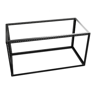 角钢条框架材料万能带孔多层货架家用自由组合拼接组装三角铁支架