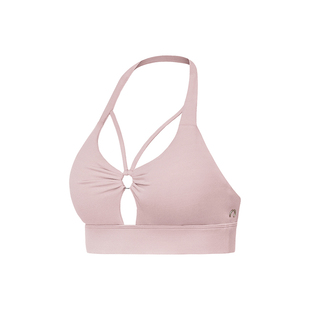 RESHAPE/重塑之路 中强度带胸垫镂空美背挂脖运动内衣IronCycle