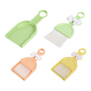 日本进口桌面清洁小扫把簸箕套装家用书桌清扫工具儿童迷你扫帚