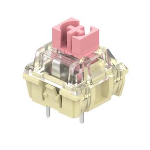 TTC金粉轴v2 触压轻柔 回弹有力 37克轻柔触感 顺滑流畅 出厂精润