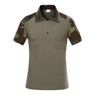 战术汤姆 军迷户外作训蛙服T恤 四色丛林 四丛BDU 短袖蛙皮