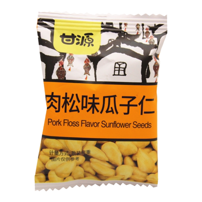 甘源牌蟹黄味瓜子仁肉松酱汁牛肉