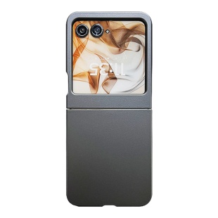 轻调 潮流超薄电镀烤漆黑色适用于摩托罗拉razr60ultra/Moto Razr50手机壳新款折叠屏翻盖个性防摔简约保护套