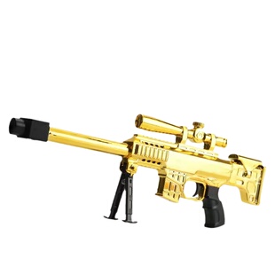 黄金巴雷特软弹枪AWM狙击枪玩具枪可发射子弹合金模型AK47吃鸡CF