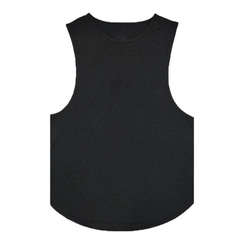 无袖背心男速干运动宽松短袖T恤潮牌ins健身衣服加大码篮球训练衣