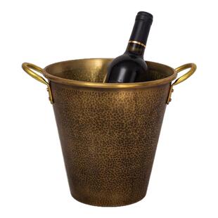 日式手工黄铜冰桶保温桶户外酒吧啤酒香槟桶冰块桶冰茶冰酒桶器皿