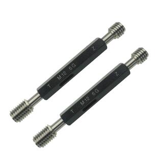 螺纹塞规牙规通止规量规6G公制牙镀前内螺纹规m1m2m3m4m5m6m8-m20