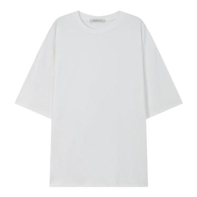 ROW风纸片人棉感短袖廓形T恤