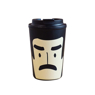 人文之宝迅哥便携咖啡杯316陶瓷创意保温生日礼物送同学鲁迅文创