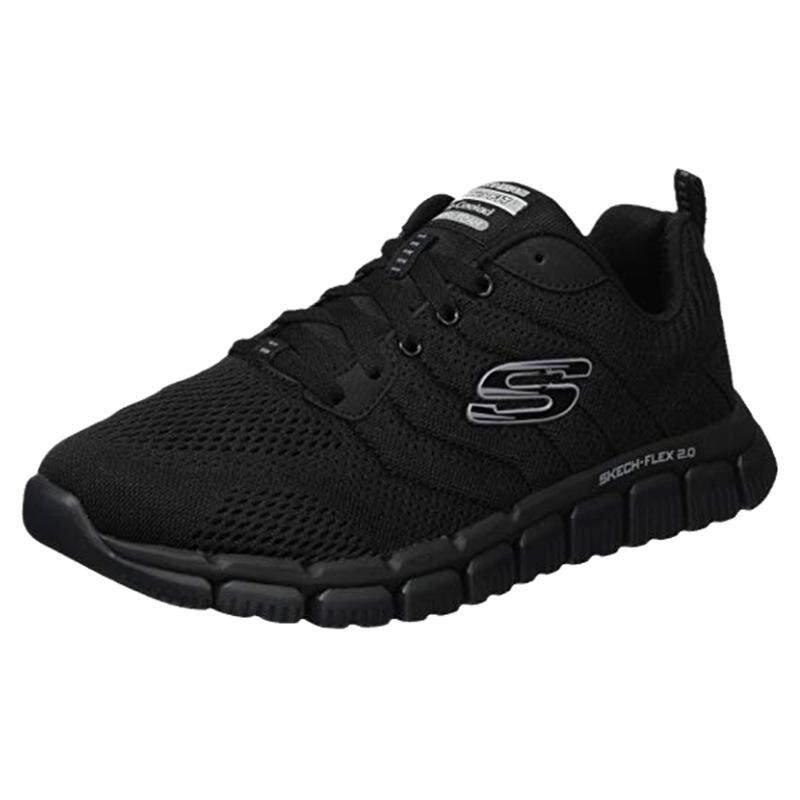 Skechers/斯凯奇跑步鞋运动休闲鞋男鞋网鞋轻便系带美国直邮93308
