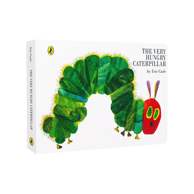 英文原版 好饿的饥饿的毛毛虫 绘本 the very hungry caterpillar幼儿童早教启蒙数学认知读物纸板洞洞书 艾瑞卡尔爷爷廖彩杏书单