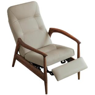 电动功能沙发椅黑胡桃木客厅懒人慕斯可调节单人扶手椅良年SF20