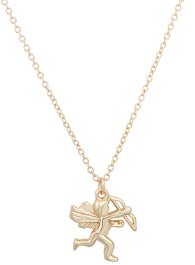 项链心形丘比特女ins冷淡风官网