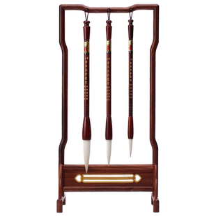 王一品斋笔庄天官牌湖州老字号善琏湖笔小楷中楷大楷号毛笔羊狼兼毫初学专用书法入门行楷草篆书精品鼎堂遗爱