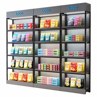 化妆品展示柜货架置物架展示架茶叶陈列柜烟酒店货柜展柜产品多层
