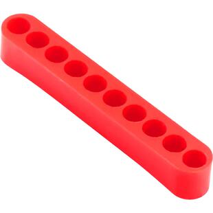 批头收纳条6.35mm六角柄起子套筒收纳盒收纳座10孔12孔软胶收纳条