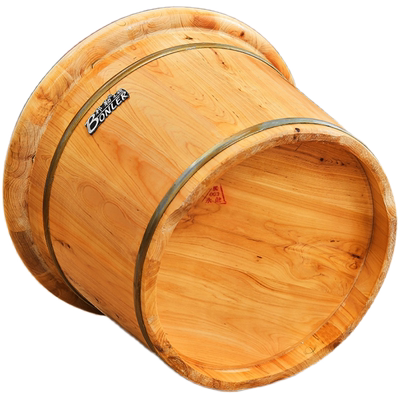 香柏木泡脚桶木桶过足疗盆带盖