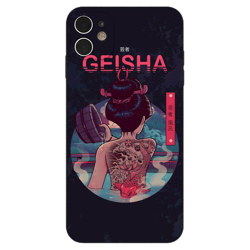 日系和风11/XS适用iPhone16/12/13/14苹果15ProMax个性小众硅胶手机壳8P华为荣耀小米/OPPO/VIVO安卓保护套软