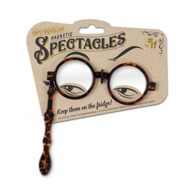 英国IF文创复古磁性手持2X放大镜