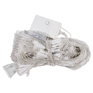 led渔网灯串灯满天星过新年户外场景公园气氛围布置太阳能装饰灯