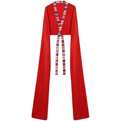 成人儿童古典藏族水袖舞蹈演出服