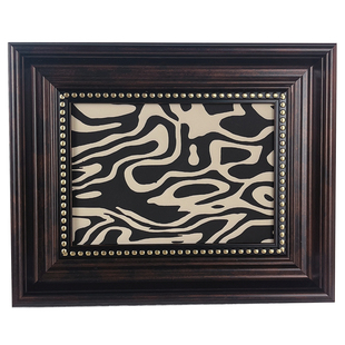 蒙德里安小众中古抽象油画桌面摆件客厅背景墙装饰画卧室挂画壁画