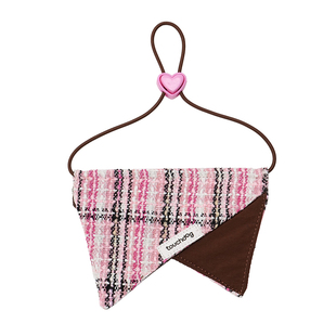 Touchdog它它猫咪口水巾宠物围兜装饰小猫围脖狗狗配饰猫脖饰布偶