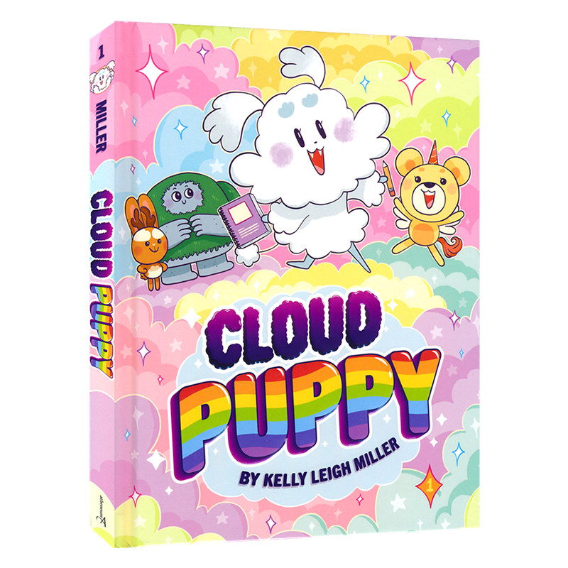 Cloud Puppy 云朵小狗 儿童英文漫画书 全彩插图 小学生课外读物 兴趣启蒙 阅读拓展 6-9岁 精装 英文原版进口图书