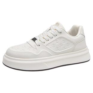 OPPOPP男鞋2026新款春季小白鞋软底百搭运动流行款轻奢男士休闲鞋