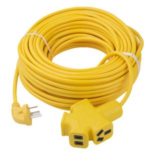 带线地拖插座延长线加长线插线板电动车充电拖线板10A/16A电插板