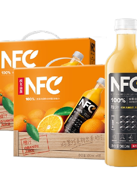 农夫山泉100%NFC果汁饮料