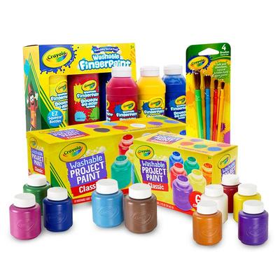 Crayola绘儿乐颜料无毒可水洗