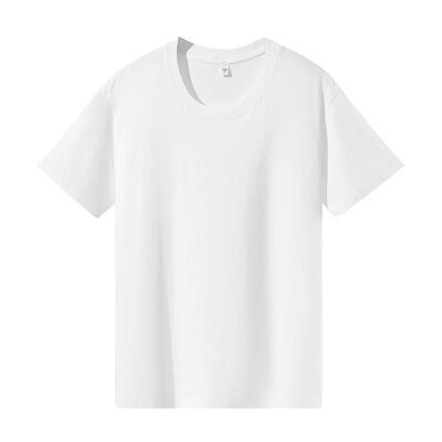 薄款不起球纯棉女韩版短袖印花