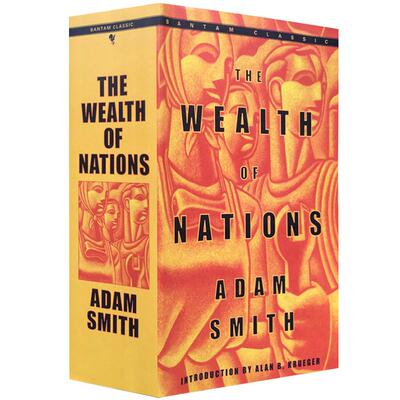 the Wealth of Nations 国富论 英文原版 Adam Smith 亚当斯密经济学之父 西方经济学理论 经济学说 宏观经济学道德情操论作者