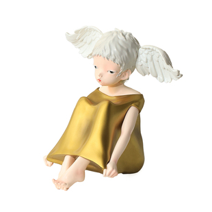 羽翼 艺术家摆件高级感小众客厅电视柜桌面装饰雕塑乔迁礼物创意