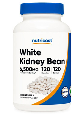 美国Nutricost高浓缩白芸豆120粒