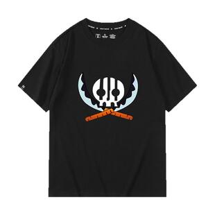 海贼王基拉同款cos纯棉短袖T恤夏季男女杀戮武人斩人魔镰藏衣服潮
