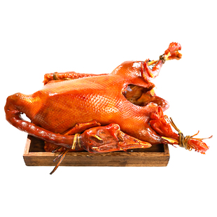 沟帮子熏大鹅整只熟食东北散养大笨雪鹅1500g年货送礼中华老字号