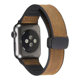 适用iwatch11/9/8苹果手表s10表带磁吸折叠apple watch7/6/5/4/3代ultra贴皮se男女s8/s7智能配件s6/s9替换带