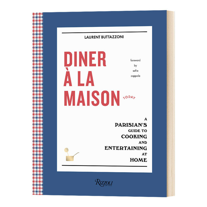在家吃晚餐 巴黎式烹饪法餐 Diner A La Maison 英文原版食谱菜谱教程 进口生活科普书籍